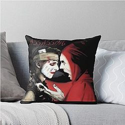 Marillion Assassing Throw Pillow becomes:
Marillion Assassins Throw Pillow
