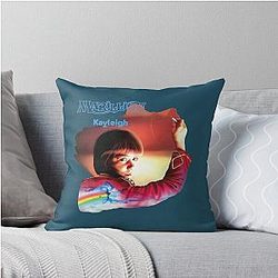 Marillion Kaleigh New Black Throw Pillow