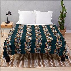 Marillion Guitar Signatures Throw Blanket