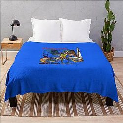 Marillion Fish Band Classic T-Shirt Throw Blanket
