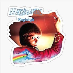 Marillion Kayleigh New Black Sticker