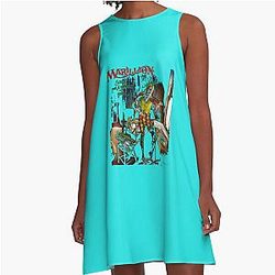 Marillion, Fish, Band, Classic T-Shirt A-Line Dress