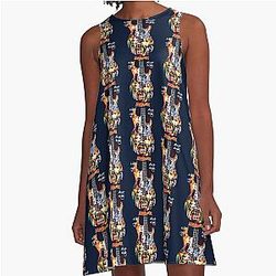 Marillion Guitar Signatures A Line Dress