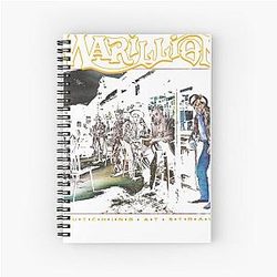 British Rock Marillion Classic Spiral Notebook