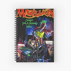 British Rock Marillion Spiral Notebook