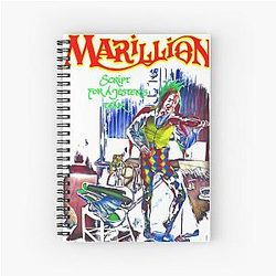 British Rock Marillion Essential T-Shirt Spiral Notebook