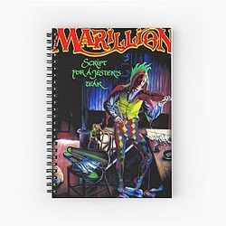 British Rock Marillion Essential Spiral Notebook
