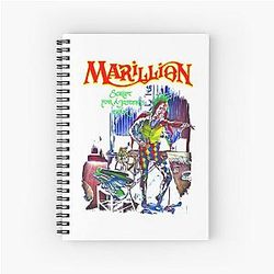 British Rock Marillion Classic Spiral Notebook