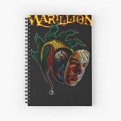 British Rock Marillion Spiral Notebook