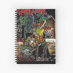 Marillion, Fish, Band, marillion Spiral Notebook