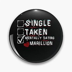 Mentally Dating Marillion Pin