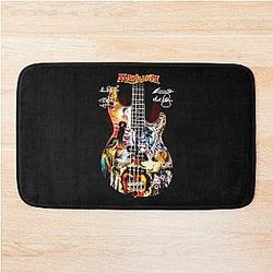 Marillion Guitar Signatures Bath Mat