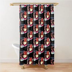 Marillion Kayleigh Black Shower Curtain