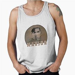 Marilyn Manson Dark Gothic Tank Top
