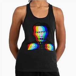 Marilyn Manson - As Sick as the Secrets In Racerback Tank Top