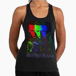 Marilyn Manson Under God Racerback Tank Top