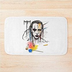 Marilyn Manson in Bath Mat