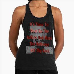 Marilyn Manson - Raise The Red Flag One Assassination Under God Racerback Tank Top