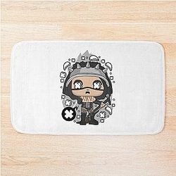 Marilyn Manson Inspired Pop Art Bath Mat
