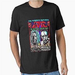 Rob Zombie and Marilyn Manson Shirt Twins of Evil Tour 2019 Essential T-Shirt