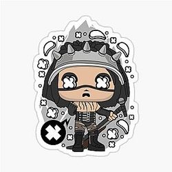 Marilyn Manson Pop Art Sticker