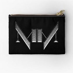 Marilyn Manson Art Deco Logo Zipper Pouch