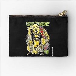 Marilyn Manson Classic T Shirt Zipper Pouch