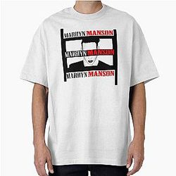 Marilyn Manson - Real Name Brian Hugh Warner Oversized T-Shirt