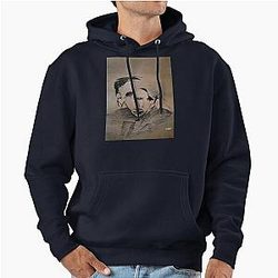 Marilyn Manson Fine Art Portrait - Dark Gothic Marilyn Manson Pullover Hoodie