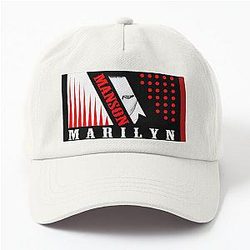 3D Art Marilyn Manson  Music Lover Dad Hat