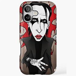 Cartoon Marilyn Manson iPhone Case