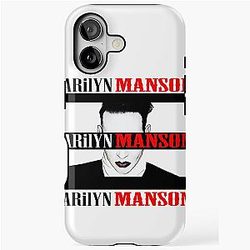 Marilyn Manson - American singer - Real Name Brian Hugh Warner iPhone Tough Case
