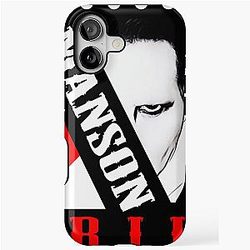 90s Music Marilyn Manson Music Lover iPhone Case