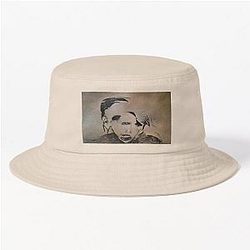 Marilyn Manson Fine Art Portrait Dark Gothic Marilyn Manson Bucket Hat