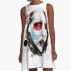 Marilyn Manson The Golden Age of Grotesque A-line dress