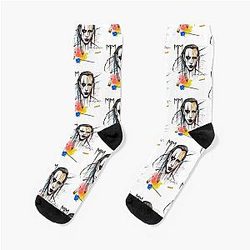 Marilyn Manson in Socks