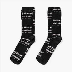 Marilyn Manson The Beautiful People Era Antichrist Socks