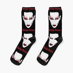 Marilyn Manson In Flames Sock