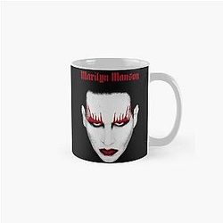 Marilyn Manson In Flames Classic Mug