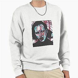 Marilyn Manson Pullover Sweatshirt