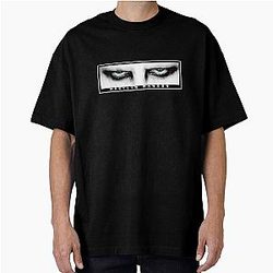 Marilyn Manson Inspired Look Into My Eyes Oversized T-Shirt