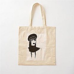 Marilyn Manson Black Cotton Tote Bag