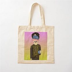 Marilyn Manson Cotton Tote Bag
