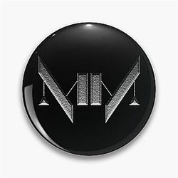 Marilyn Manson Art Pin