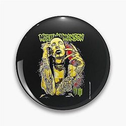 Marilyn Manson T-Shirt Pin