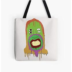 Surrealist Marilyn Manson Tote Bag