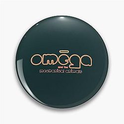 1998 Rare Marilyn Manson Omega and the Mechanical Hoodie Pin