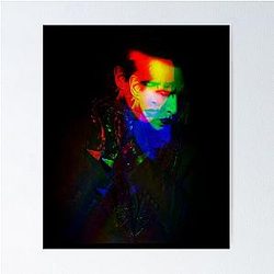 Marilyn Manson - Not a Sacrifice - Raise the Red Flag Poster