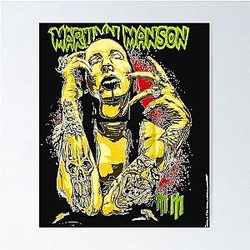 Marilyn Manson T-Shirt Poster