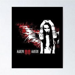 Marilyn Manson Tribute to the God of Shock Rock Poster
